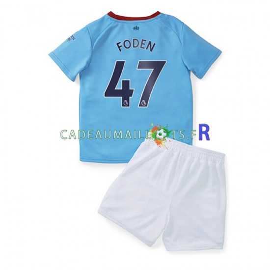 Manchester City Maillot avec flocage Foden 47 Domicile 2022-2023 ,Tenue Enfant MC