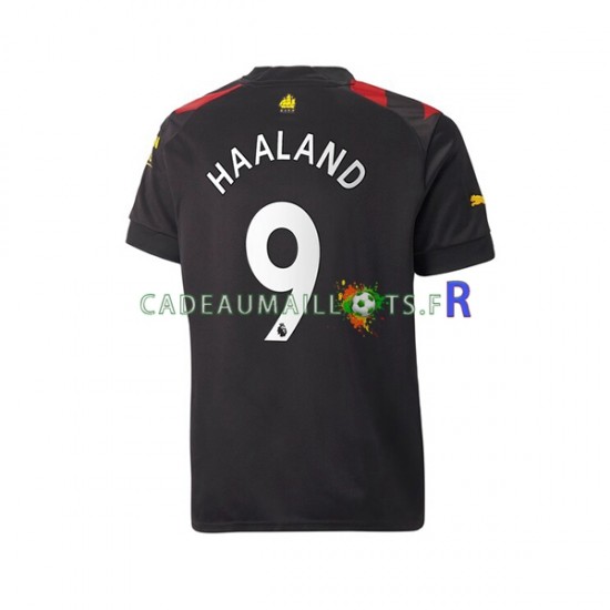 Manchester City Maillot avec flocage Haaland 9 Extérieur 2022-2023 ,Homme MC