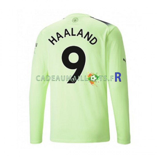 Manchester City Maillot avec flocage Haaland 9 3ème 2022-2023 ,Homme ML