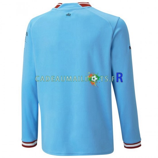 Manchester City Maillot avec flocage Domicile 2022-2023 ,Homme ML