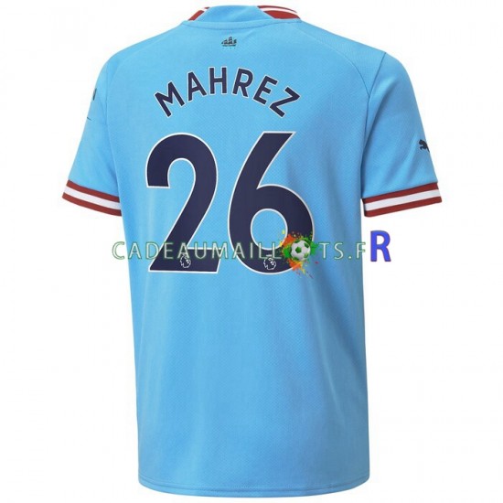 Manchester City Maillot avec flocage Mahrez 26 Domicile 2022-2023 ,Homme MC