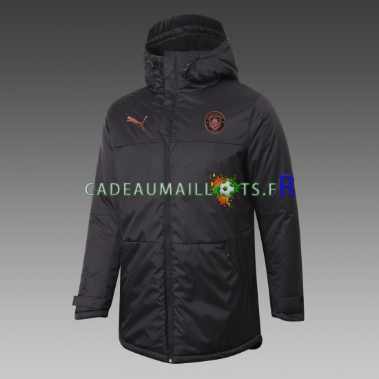 Manchester City Noir Veste d'entraînement Imperméable SKU001 ,Homme