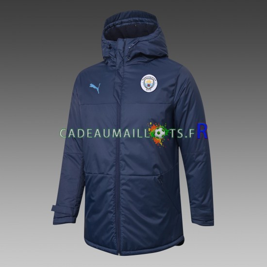 Manchester City Bleu Veste d'entraînement Imperméable ,Homme