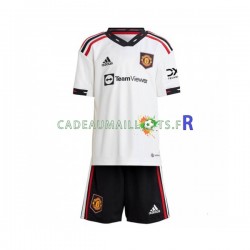 Manchester United Maillot avec flocage Extérieur 2022-2023 ,Tenue Enfant MC
