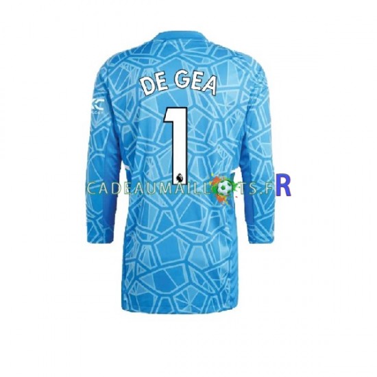 Manchester United Maillot avec flocage DE GEA 1 Gardien Domicile 2022-2023 ,Homme ML