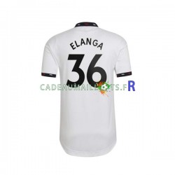 Manchester United Maillot avec flocage Elanga 36 Extérieur 2022-2023 ,Homme MC