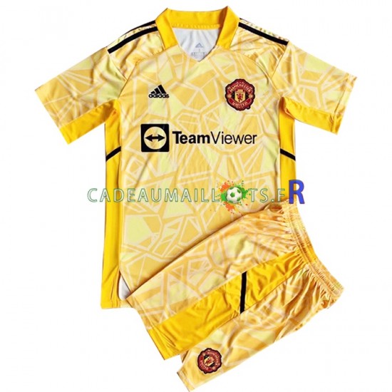 Manchester United Maillot avec flocage Gardien Domicile 2022-2023 ,Tenue Enfant MC