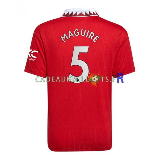 Manchester United Maillot avec flocage Harry Maguire 5 Domicile 2022-2023 ,Homme MC