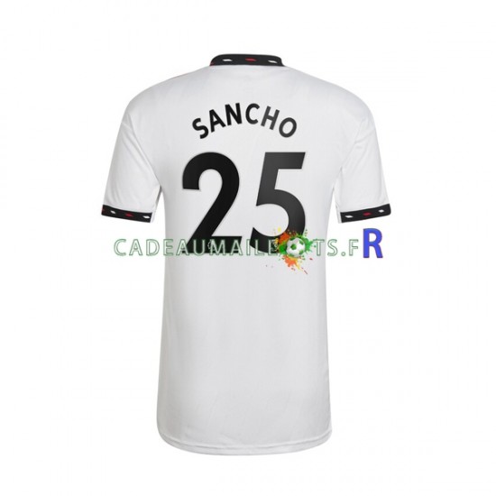 Manchester United Maillot avec flocage Jadon Sancho 25 Extérieur 2022-2023 ,Homme MC