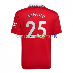 Manchester United Maillot avec flocage Jadon Sancho 25 Domicile 2022-2023 ,Homme MC