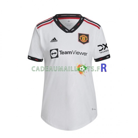 Manchester United Maillot avec flocage Extérieur 2022-2023 ,Femme MC