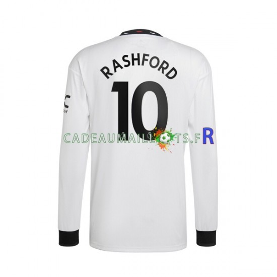 Manchester United Maillot avec flocage Rashford 10 Extérieur 2022-2023 ,Homme ML