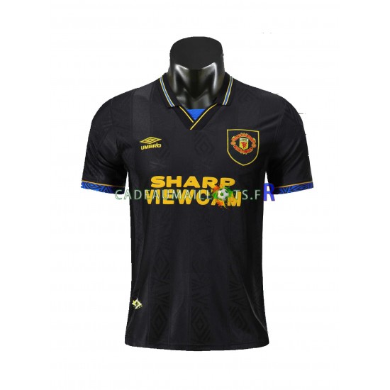 Manchester United Maillot avec flocage Rétro Extérieur 1994 ,Homme MC