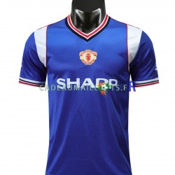 Manchester United Maillot avec flocage Rétro 3ème 1985 ,Homme MC