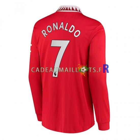 Manchester United Maillot avec flocage Ronaldo 7 Domicile 2022-2023 ,Homme ML