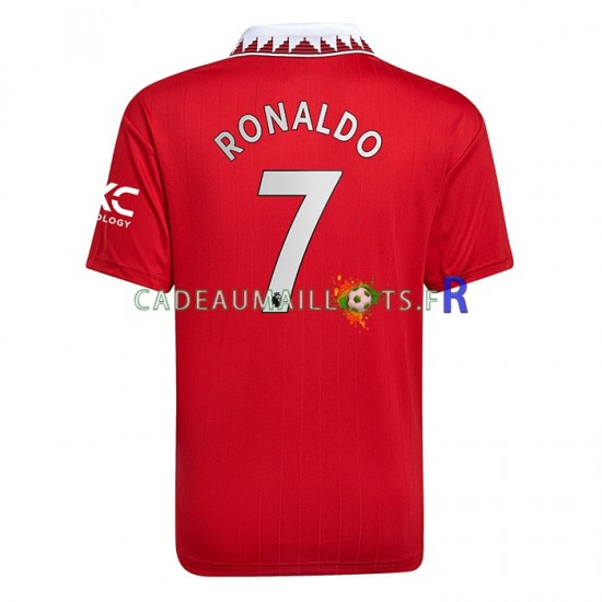 Manchester United Maillot avec flocage Ronaldo 7 Domicile 2022-2023 ,Homme MC