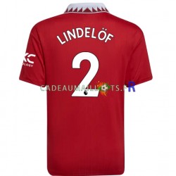 Manchester United Maillot avec flocage Victor Lindelof 2 Domicile 2022-2023 ,Homme MC