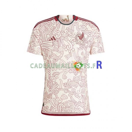 Mexique Maillot avec flocage Extérieur Coupe du Monde 2022 ,Homme MC