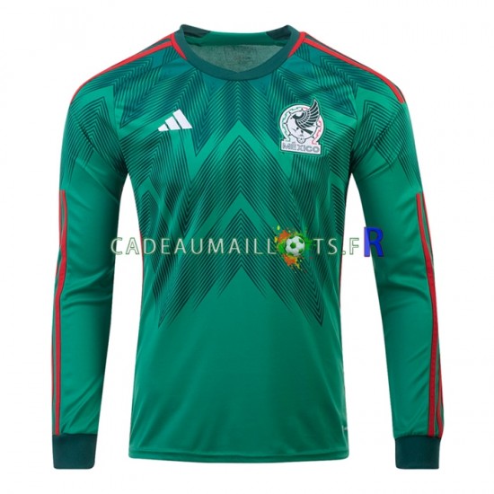 Mexique Maillot avec flocage Domicile Coupe du Monde 2022 ,Homme ML