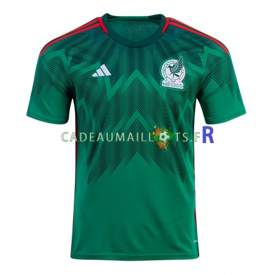 Mexique Maillot avec flocage Domicile Coupe du Monde 2022 ,Homme MC