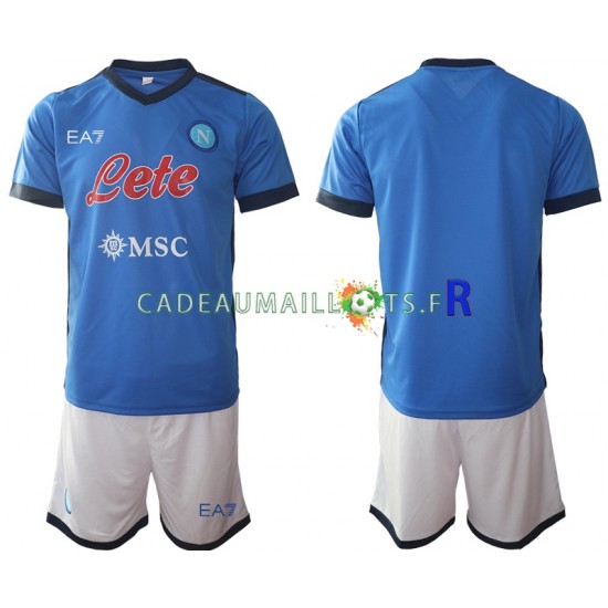 Naples Maillot avec flocage Domicile 2021-2022 ,Tenue Enfant MC