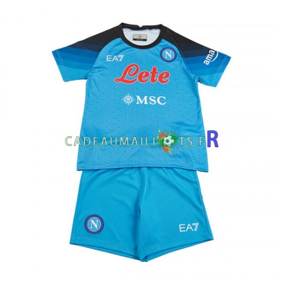 Naples Maillot avec flocage Domicile 2022-2023 ,Tenue Enfant MC