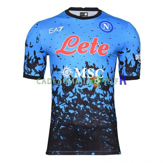 Naples Maillot avec flocage Halloween Domicile 2022-2023 ,Homme MC