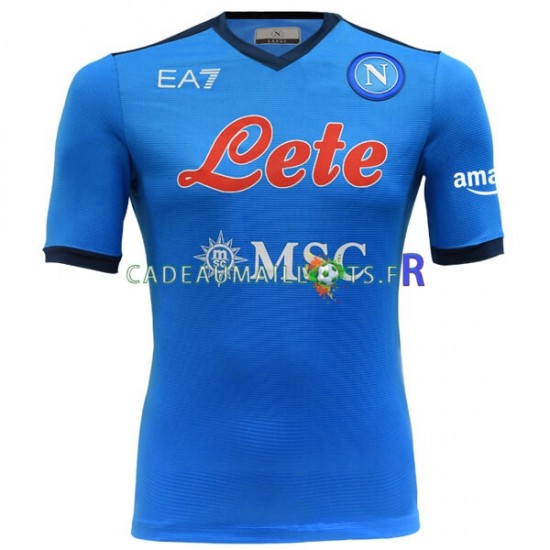 Naples Maillot avec flocage Domicile 2021-2022 ,Homme MC