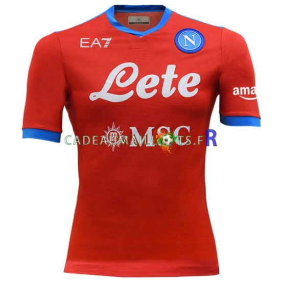 Naples Maillot avec flocage 3ème 2021-2022 ,Homme MC