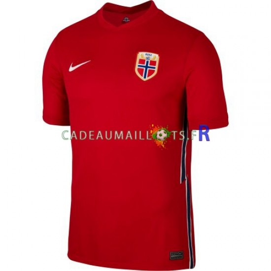 Norvège Maillot avec flocage Domicile 2020-2021 ,Homme MC