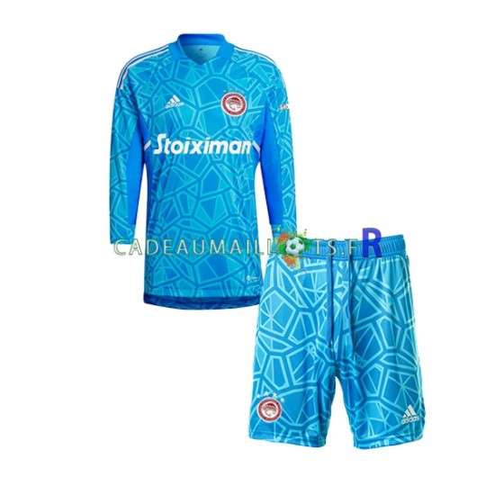 Olympiacos Maillot avec flocage Gardien Domicile 2022-2023 ,Tenue Enfant ML