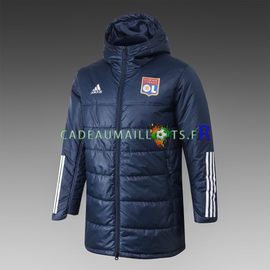 Olympique Lyonnais Bleu Veste d'entraînement Imperméable ,Homme