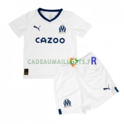 Olympique de Marseille Maillot avec flocage Domicile 2022-2023 ,Tenue Enfant MC