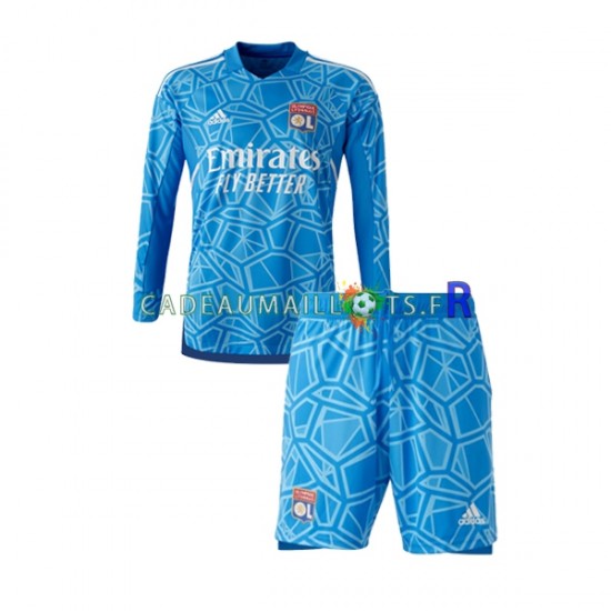 Olympique de Marseille Maillot avec flocage Gardien Domicile 2022-2023 ,Tenue Enfant ML