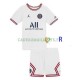 Paris Saint-Germain Maillot avec flocage 4ème 2021-2022 ,Tenue Enfant MC