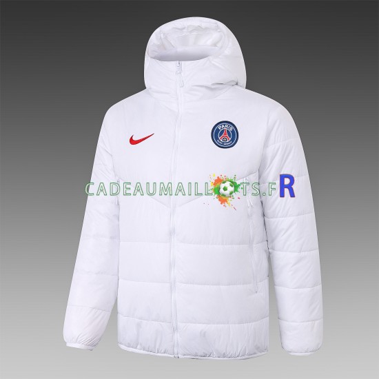 Paris Saint-Germain Blanc Veste Rembourrée SKU001 ,Homme