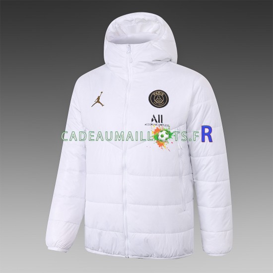 Paris Saint-Germain Blanc Veste Rembourrée ,Homme