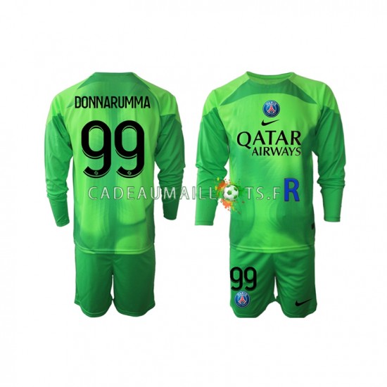 Paris Saint-Germain Maillot avec flocage Donnarumma 99 Gardien Domicile 2022-2023 ,Tenue Enfant ML