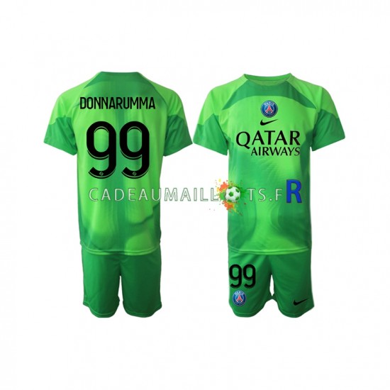 Paris Saint-Germain Maillot avec flocage Donnarumma 99 Gardien Domicile 2022-2023 ,Tenue Enfant MC