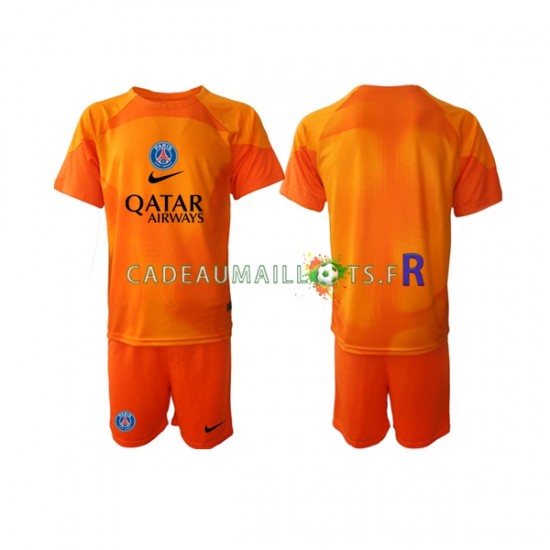 Paris Saint-Germain Maillot avec flocage Gardien Extérieur 2022-2023 ,Tenue Enfant MC