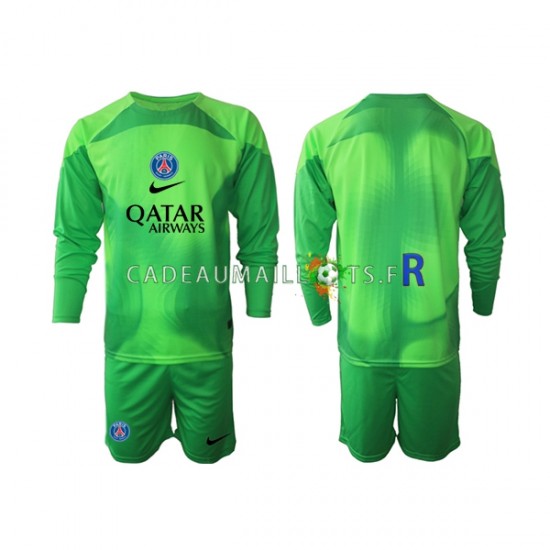 Paris Saint-Germain Maillot avec flocage Gardien Domicile 2022-2023 ,Tenue Enfant ML