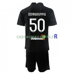 Paris Saint-Germain Maillot avec flocage Gianluigi Donnarumma 50 Gardien Extérieur 2021-2022 ,Tenue Enfant MC
