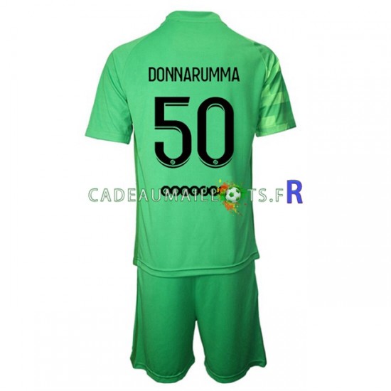 Paris Saint-Germain Maillot avec flocage Gianluigi Donnarumma 50 Gardien 3ème 2021-2022 ,Tenue Enfant MC