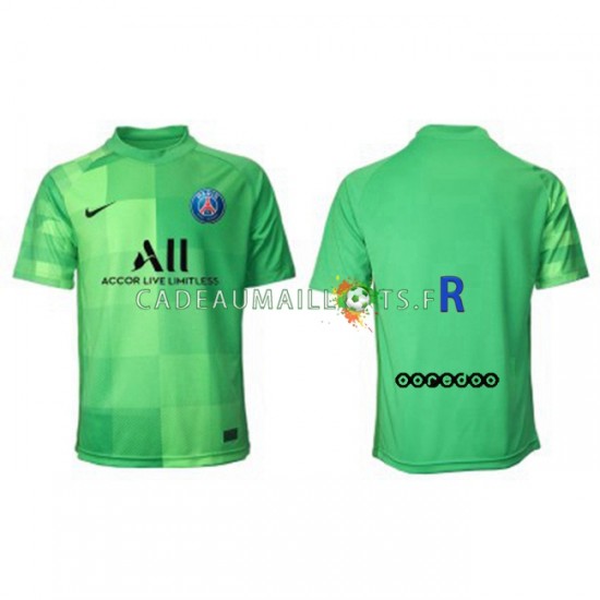 Paris Saint-Germain Maillot avec flocage Gardien 3ème 2021-2022 ,Homme MC