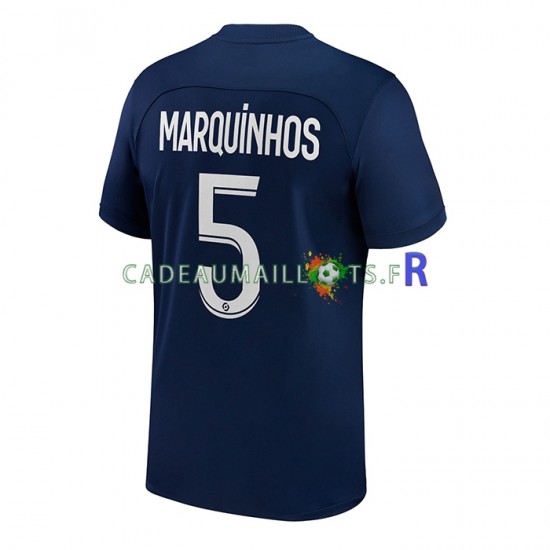 Paris Saint-Germain Maillot avec flocage Marquinhos 5 Domicile 2022-2023 ,Homme MC