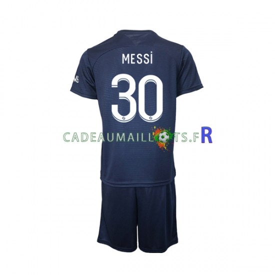 Paris Saint-Germain Maillot avec flocage Messi 30 Domicile 2022-2023 ,Tenue Enfant MC