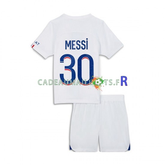 Paris Saint-Germain Maillot avec flocage Messi 30 3ème 2022-2023 ,Tenue Enfant MC