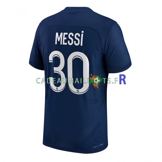 Paris Saint-Germain Maillot avec flocage Messi 30 Domicile 2022-2023 ,Homme MC