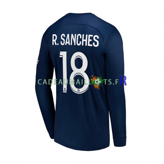 Paris Saint-Germain Maillot avec flocage R.Sanches 18 Domicile 2022-2023 ,Homme ML