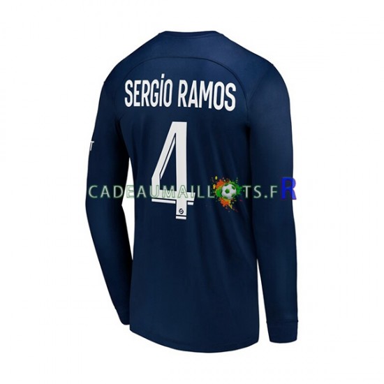 Paris Saint-Germain Maillot avec flocage Sergio Ramos 4 Domicile 2022-2023 ,Homme ML